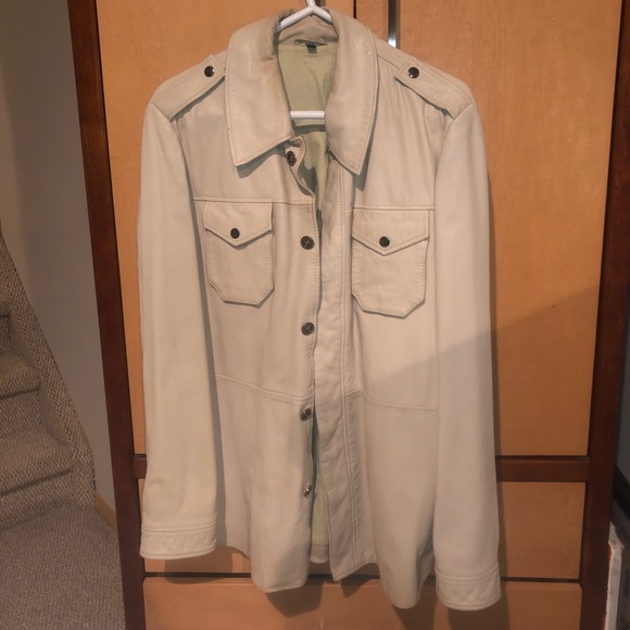 VINTAGE Leather jacket - Picture 1 of 10